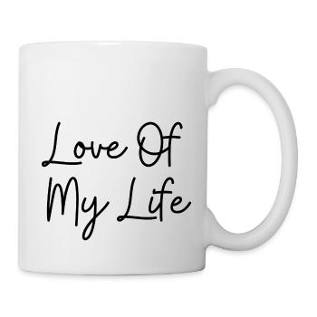 Love Of My Life - Mug blanc - blanc - Droite