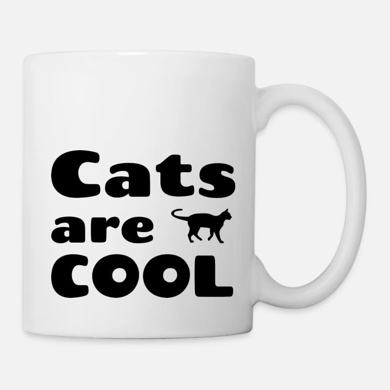 Cats are cool - Mug blanc - blanc