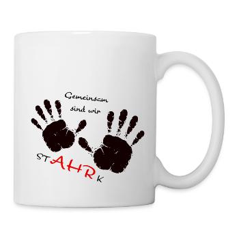 We AHR together | Ahrtal Hochwasser SolidAHRität - Tasse - Weiß - Rechts