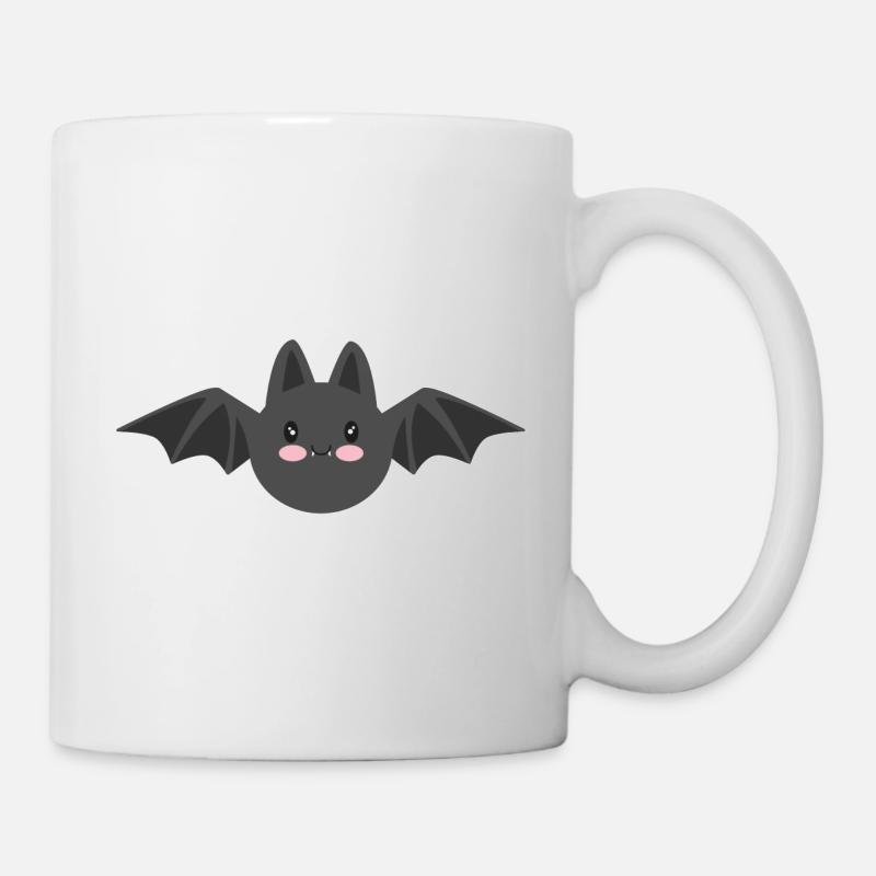 Fledermaus - Tasse - Weiß