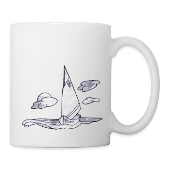 Segelboot - Tasse - Weiß - Rechts