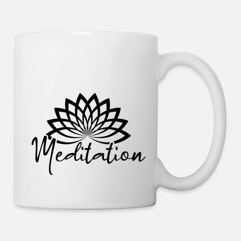 Meditation - Mug - white