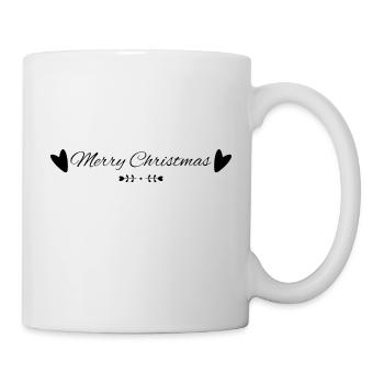 Merry Christmas Black - Mug - white - Right