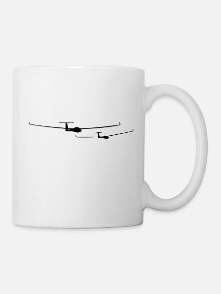 tiefflug_1 - Mug blanc - blanc