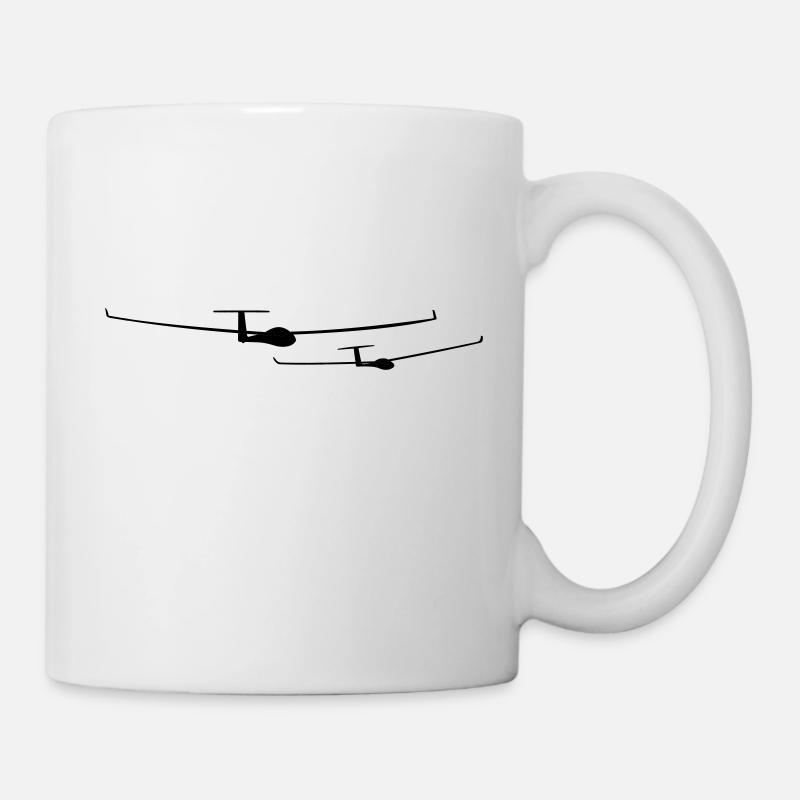 tiefflug_1 - Mug blanc - blanc