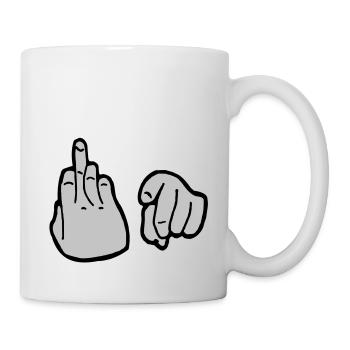 Fuck You - Mug - white - Right