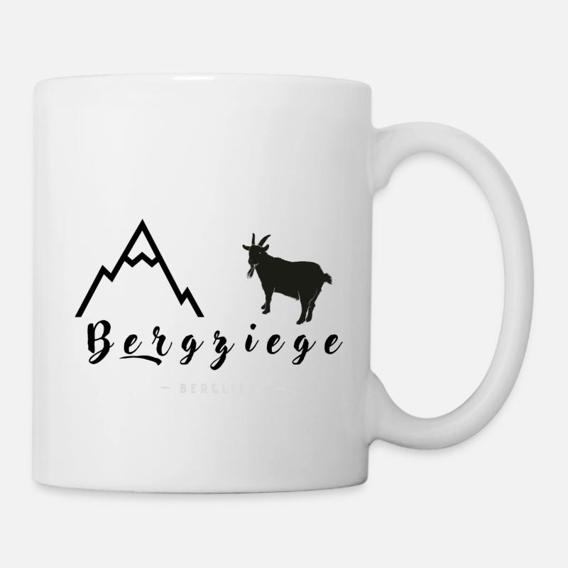 Bergziege - Tasse - Weiß