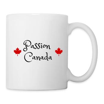 passion canada montreal voyage vacances quebec - Mug blanc - blanc - Droite