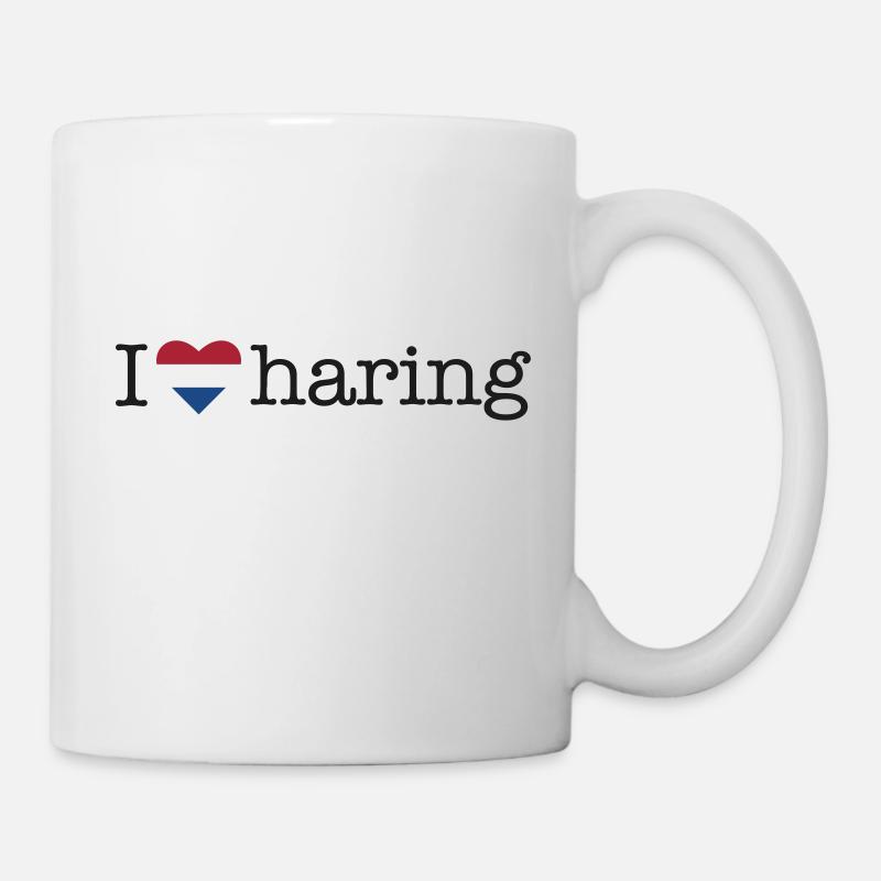 J’adore haring - Mug blanc - blanc