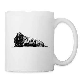 Walrus Graphic - Mug - white - Right