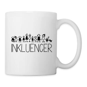 Inkluencer - Tasse - Weiß - Rechts