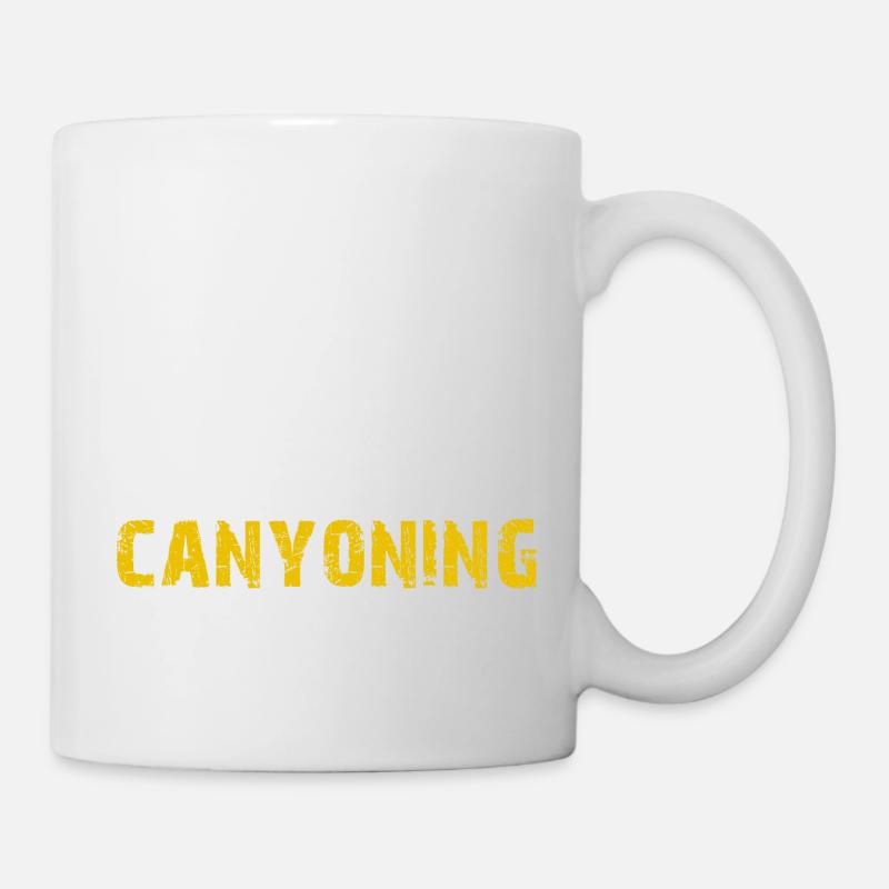 manger du canyoning du sommeil - Mug blanc - blanc
