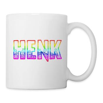henk rs arc-en-ciel - Mug blanc - blanc - Droite
