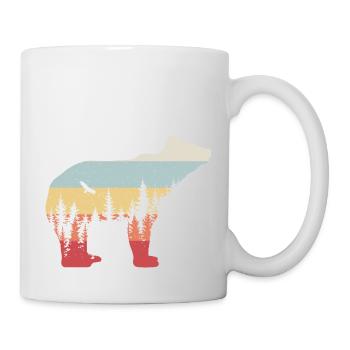Ours - Mug blanc - blanc - Droite