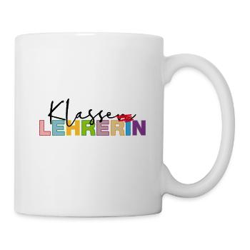 Klasse(n)lehrerin - Tasse - Weiß - Rechts