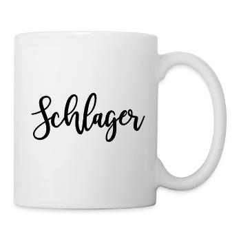 Schlager Farbwechsel - Tasse - Weiß - Rechts