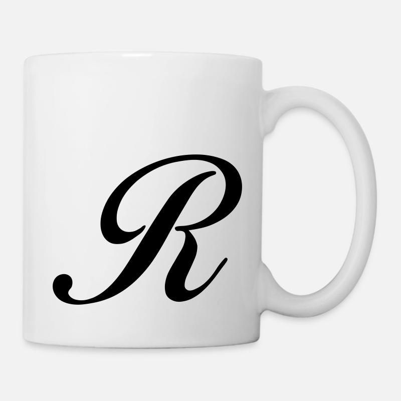 R - Mug - white