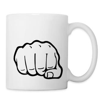 Fist Hand - Mug - white - Right