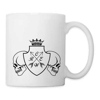 Crew Skull - Tasse - Weiß - Rechts