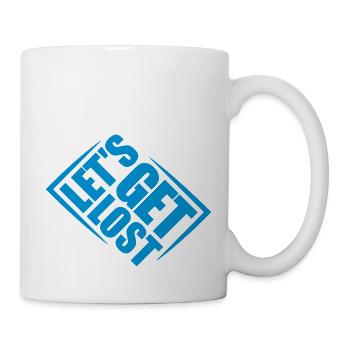 Lets Get Lost - Mug - white - Right