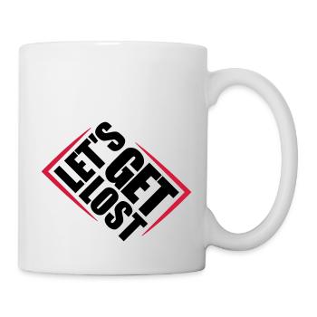 Lets Get Lost - Mug - white - Right