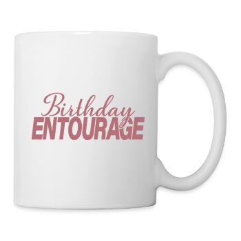 Birthday Entourage Matching Group Birthday Party - Mug - white - Right