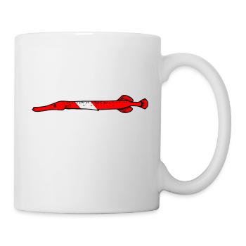 Trumpet fish by Scuba.Style - Mug - white - Right