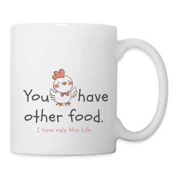 Vegan Vegan Veganism Saying Vegan Sayings - Mug - white - Right