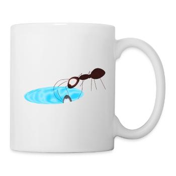 Ameise - Tasse - Weiß - Rechts