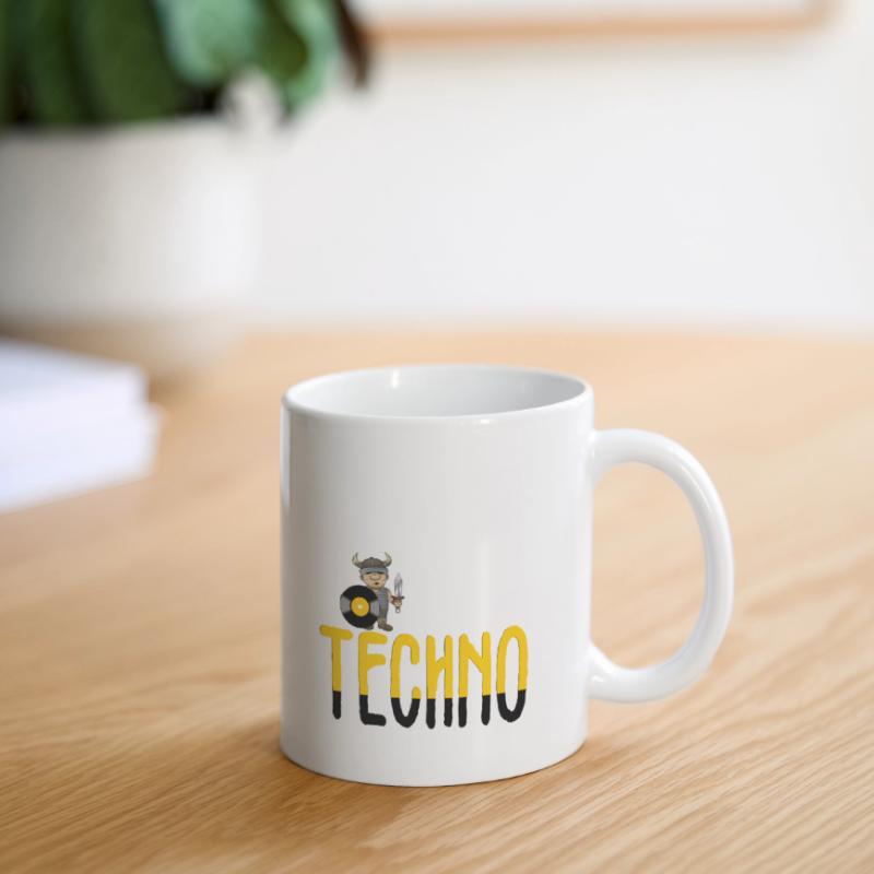 Techno-Wikinger Tasse