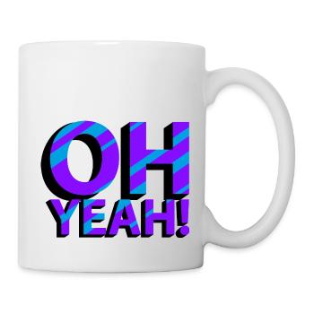 OH OUI! - Mug blanc - blanc - Droite