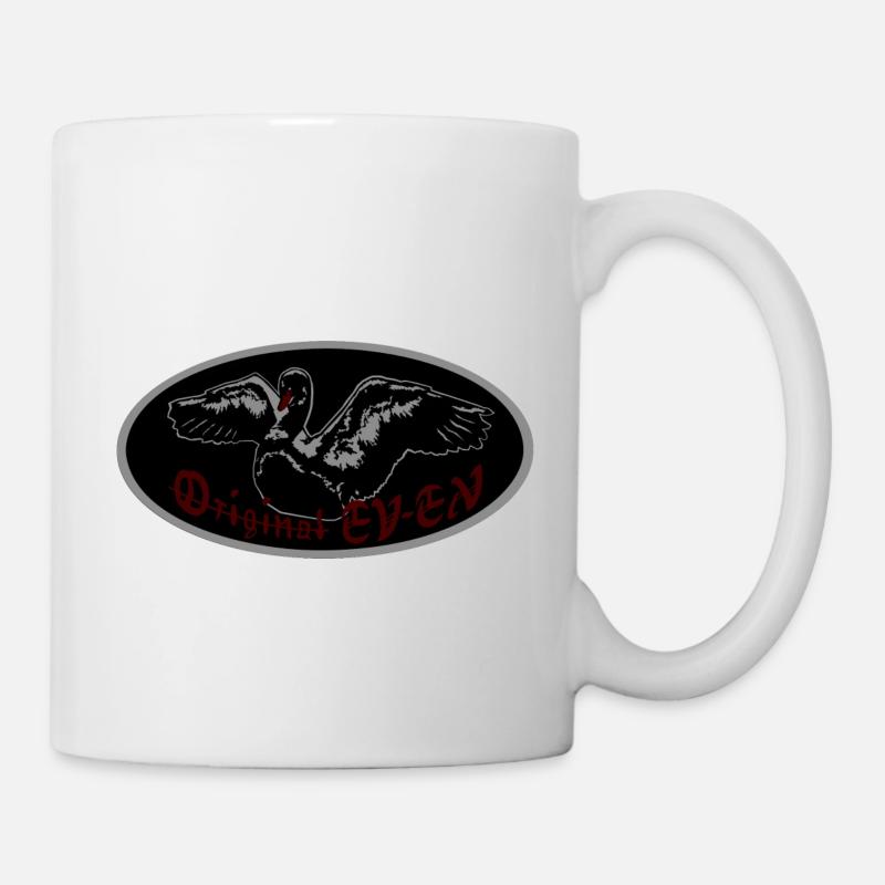 Logo Schwan 2 - Tasse - Weiß