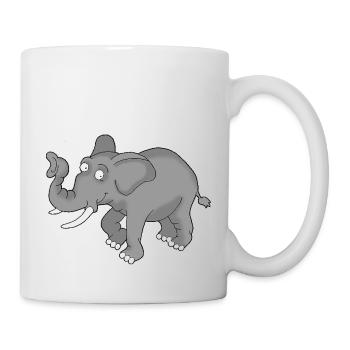 Elephant 1 - Mug - white - Right