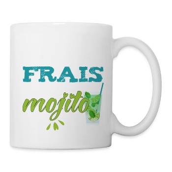 Mojito Morito Frais Cocktail Vacances Original Tee - Mug blanc - blanc - Droite