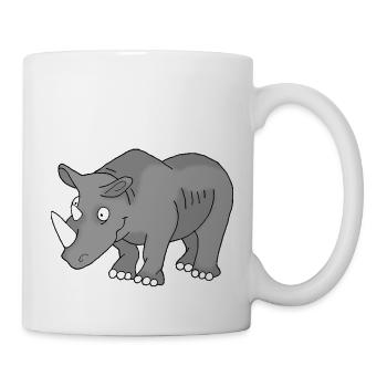 Rhino 1 - Mug - white - Right