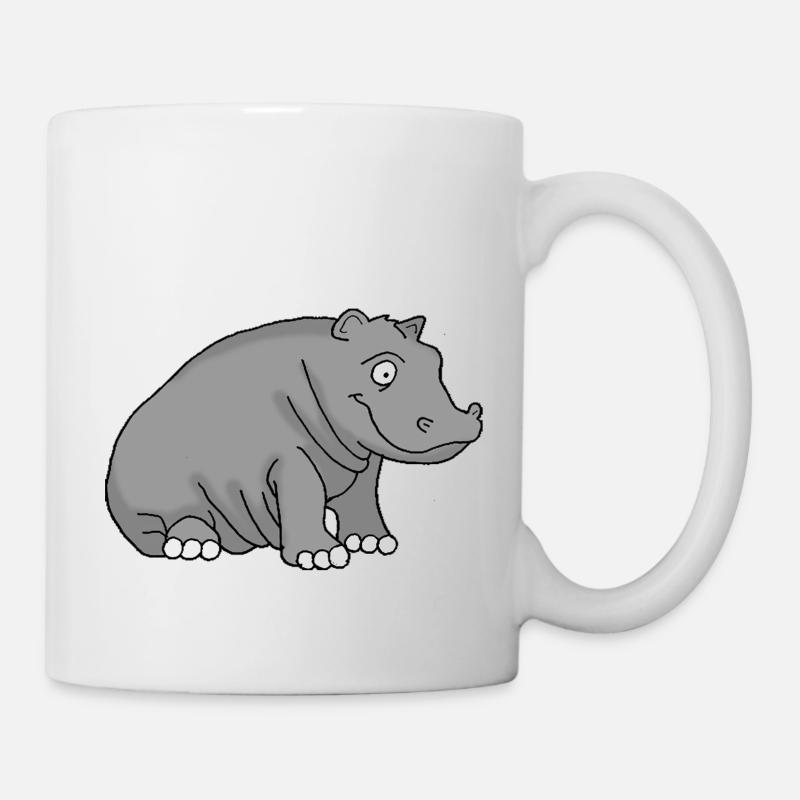Hippopotamus - Mug - white