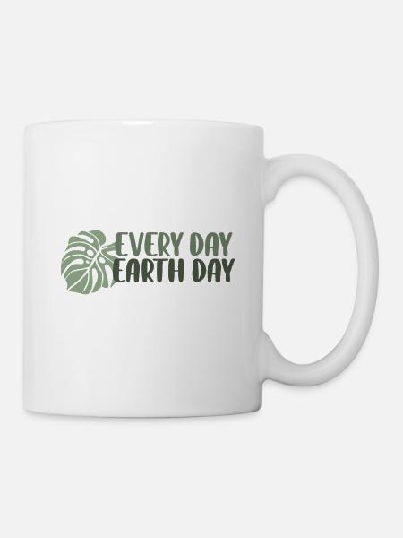 Every Day - Earth Day - Mug - white