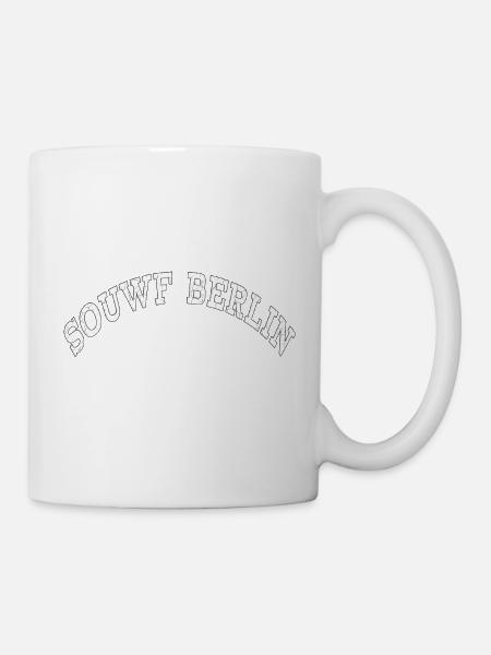 SOUWF BERLIN STATE OF MIND - Tasse - Weiß