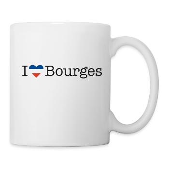 I love Bourges - Tasse - Weiß - Rechts