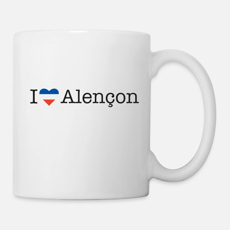 J’adore Alençon - Mug blanc - blanc