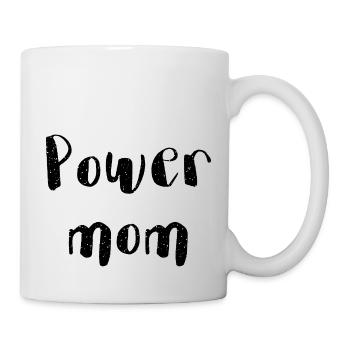 power maman maman maman maman enfants parents police - Mug blanc - blanc - Droite