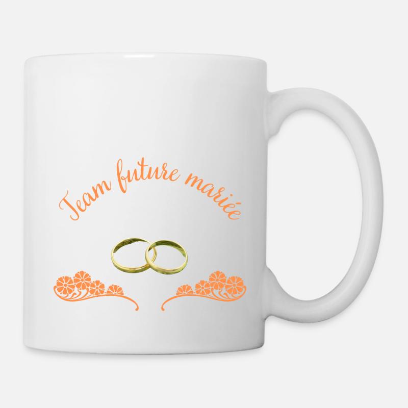 Team Future Mariée - Mug blanc - blanc
