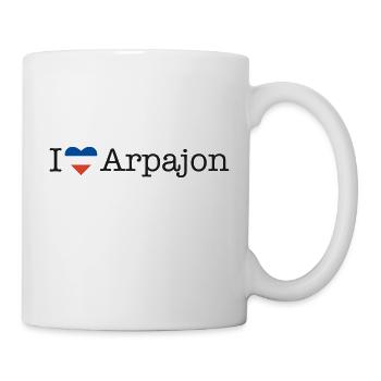 I love Arpajon - Tasse - Weiß - Rechts