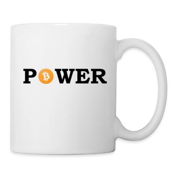 Power of Bitcoin - Mug - white - Right