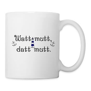 Watt mutt datt mutt mutt - Mug - white - Right