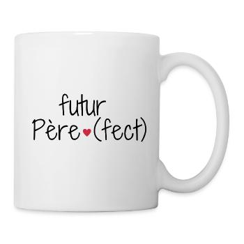 Futur père fect cadeau futur papa - Mug blanc - blanc - Droite