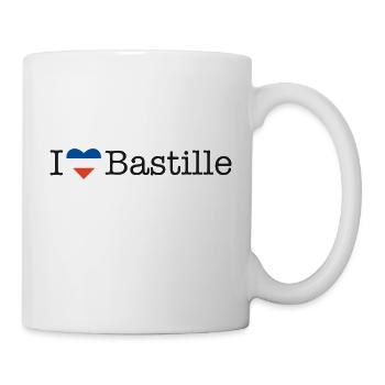 I love - Tasse - Weiß - Rechts