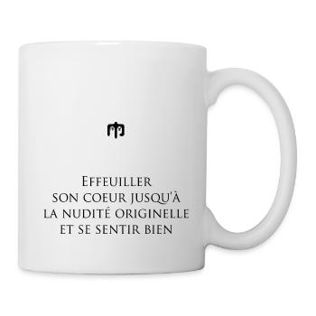 efeuiller - Mug blanc - blanc - Droite