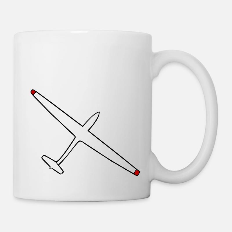 glider - Tasse - Weiß