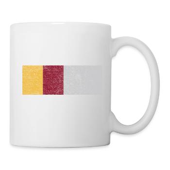 Drapeau des Roms - Mug blanc - blanc - Droite